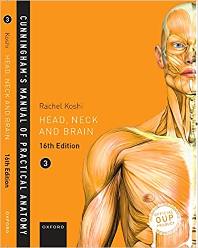 Cunningham's Manual of Practical Anatomy VOL 3 Head And Neck