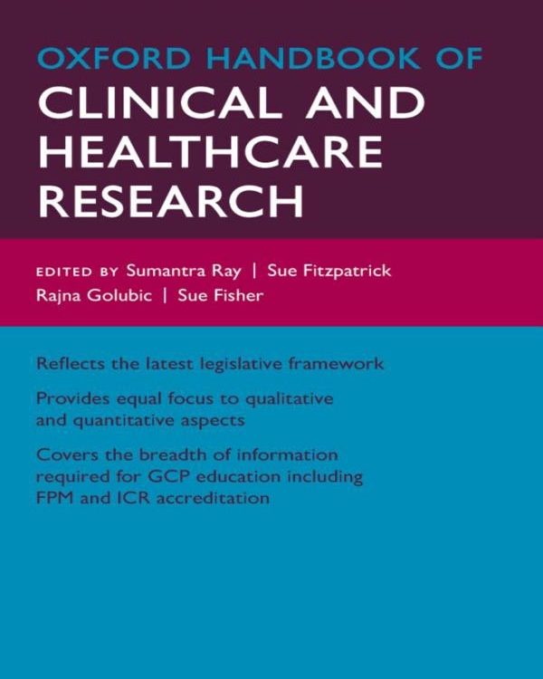 Oxford Handbook of Clinical and Healthcare Research (Oxford Medical Handbooks)