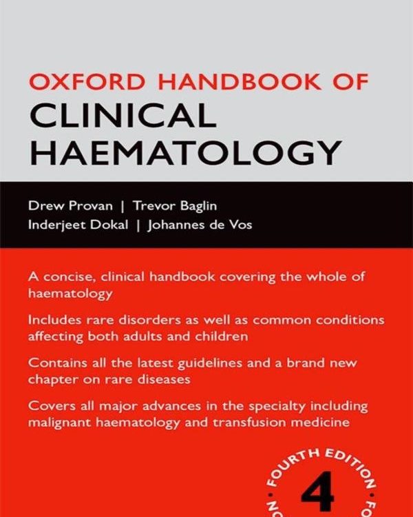 Oxford Handbook Of Clinical Haematology