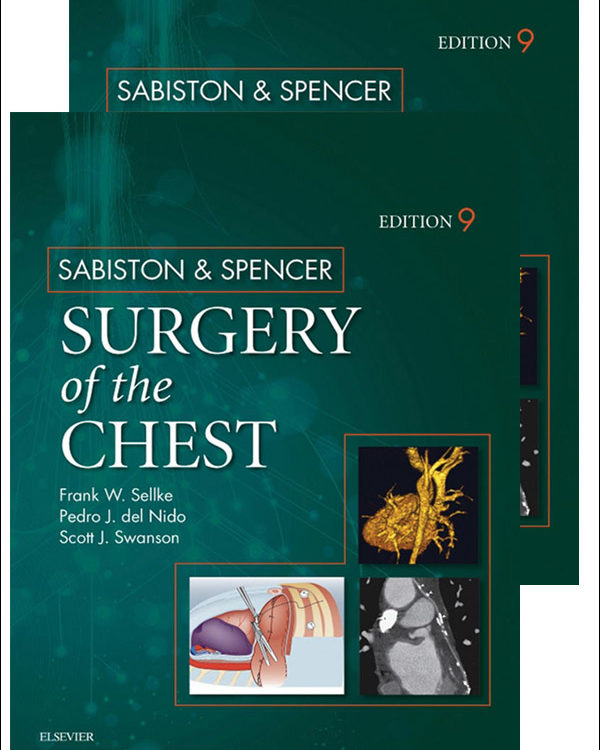 Sabiston and Spencer's Surgery of the Chest (2 Vols. Set)