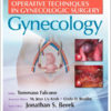 Operative Techniques in Gynecologic Surgery Gynecology