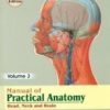 Manual Of Practical Anatomy: Head, Neck & Brain,  Vol-3