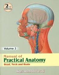 Manual Of Practical Anatomy: Head, Neck & Brain,  Vol-3