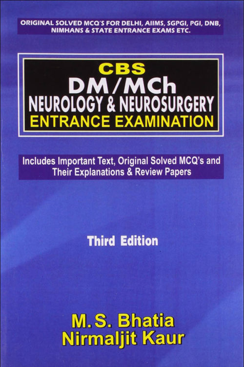 ​CBS DM/Mch Neurology and Neurosurgery Entrance Examination