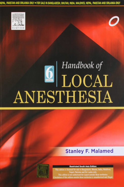 Handbook Of Local Anesthesia | College Book Store