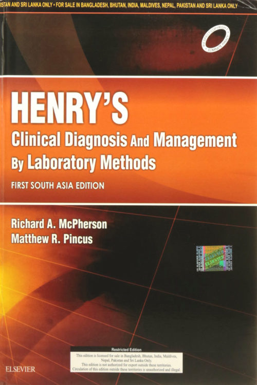 Henry's Clinical Diagnosis and Management by Laboratory Methods: First South Asia Edition