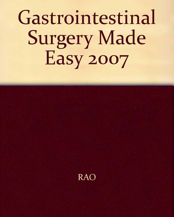 Gastrointestinal Surgery Made Easy
