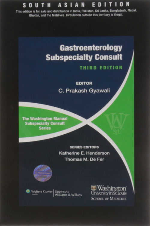 Washington Manual Subspeciality Consult Series Gastroenterology