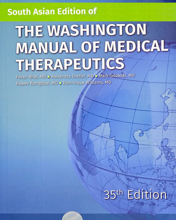 The Washington Manual of Medical Therapeutics