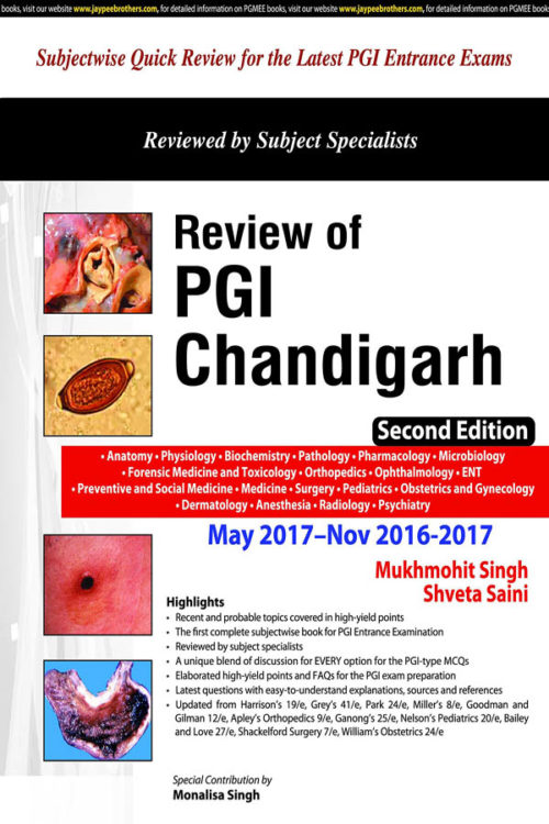 Review of PGI Chandigarh 2nd edition 2018 (Nov 2017, May 2017 & Nov 2016)