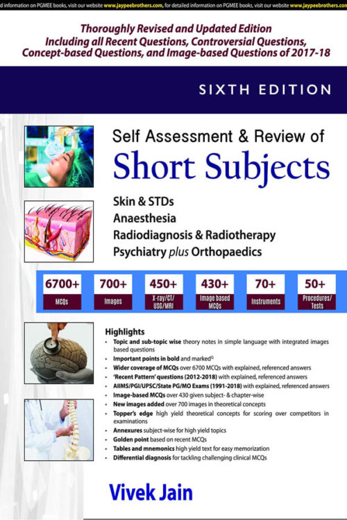 Self Assessment & Review of SHORT SUBJECTS