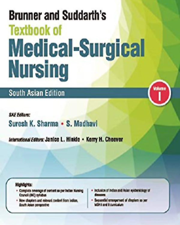 Brunner and Suddarth’s Textbook of Medical-Surgical Nursing  2 Vols. Set