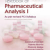 TEXTBOOK OF PHARMACEUTICAL ANALYSIS I AS PER REVISED PCI SYLLABUS