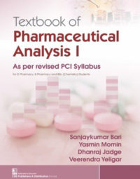 TEXTBOOK OF PHARMACEUTICAL ANALYSIS I AS PER REVISED PCI SYLLABUS