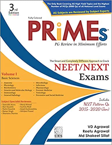 PRiMEs – PG Review In Minimal Efforts (Volume-1)