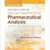 Laboratory Manual Selected Experiments Of Pharmaceutical Analysis