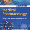 Medical Pharmacology As Per CBME Syllabus Prescribed By MCI