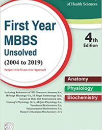 First Year MBBS Unsolved (2004-2019)