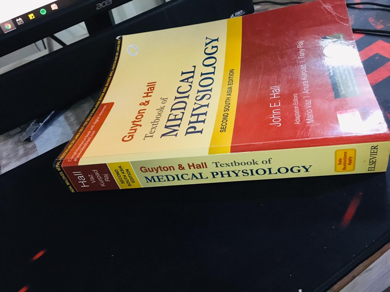 medical physiology book