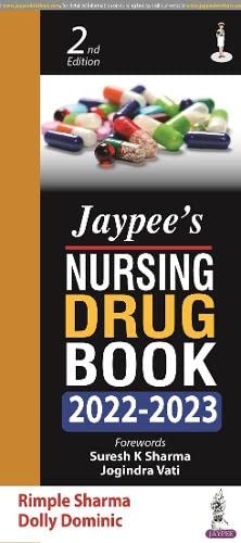 JAYPEE’S NURSING DRUG BOOK 2022-2023