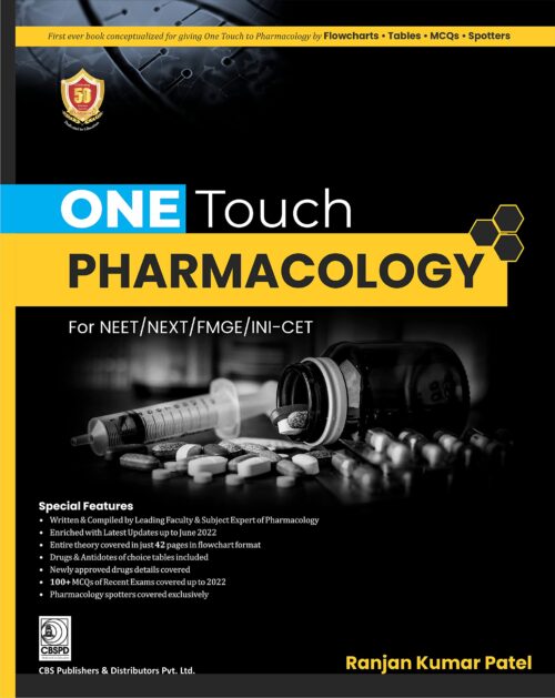 One Touch Pharmacology For Neet/Next/Fmge/Ini/Cet (Pb 2023)