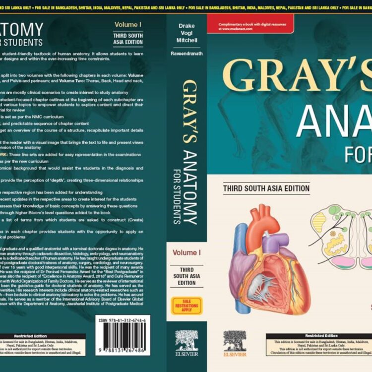 Grays Anatomy for Students 3rd SAE/2023 (2 Vols)
