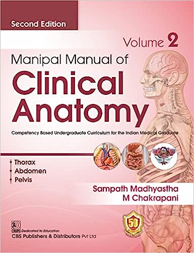 Manipal Manual Of Clinical Anatomy 2Ed Vol 2 (Pb 2023)