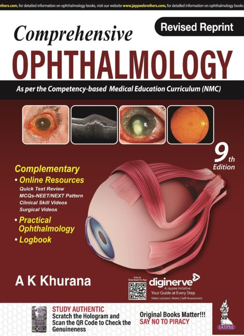 Comprehensive Ophthalmology With Ophthalmology Logbook Plus Practical Ophthalmology 9th Edition 2023