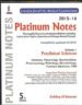 PLATINUM NOTES PRECLINICAL SCIENCES (2015-16) VOL.1