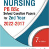 NURSING PB BSC SOLVED QUESTION PAPERS FOR 2ND YEAR (2022-2017)