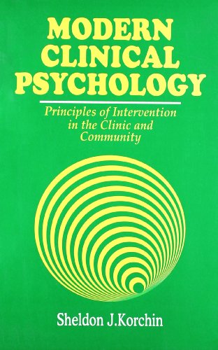 Modern Clinical Psychology (Pb 2004)