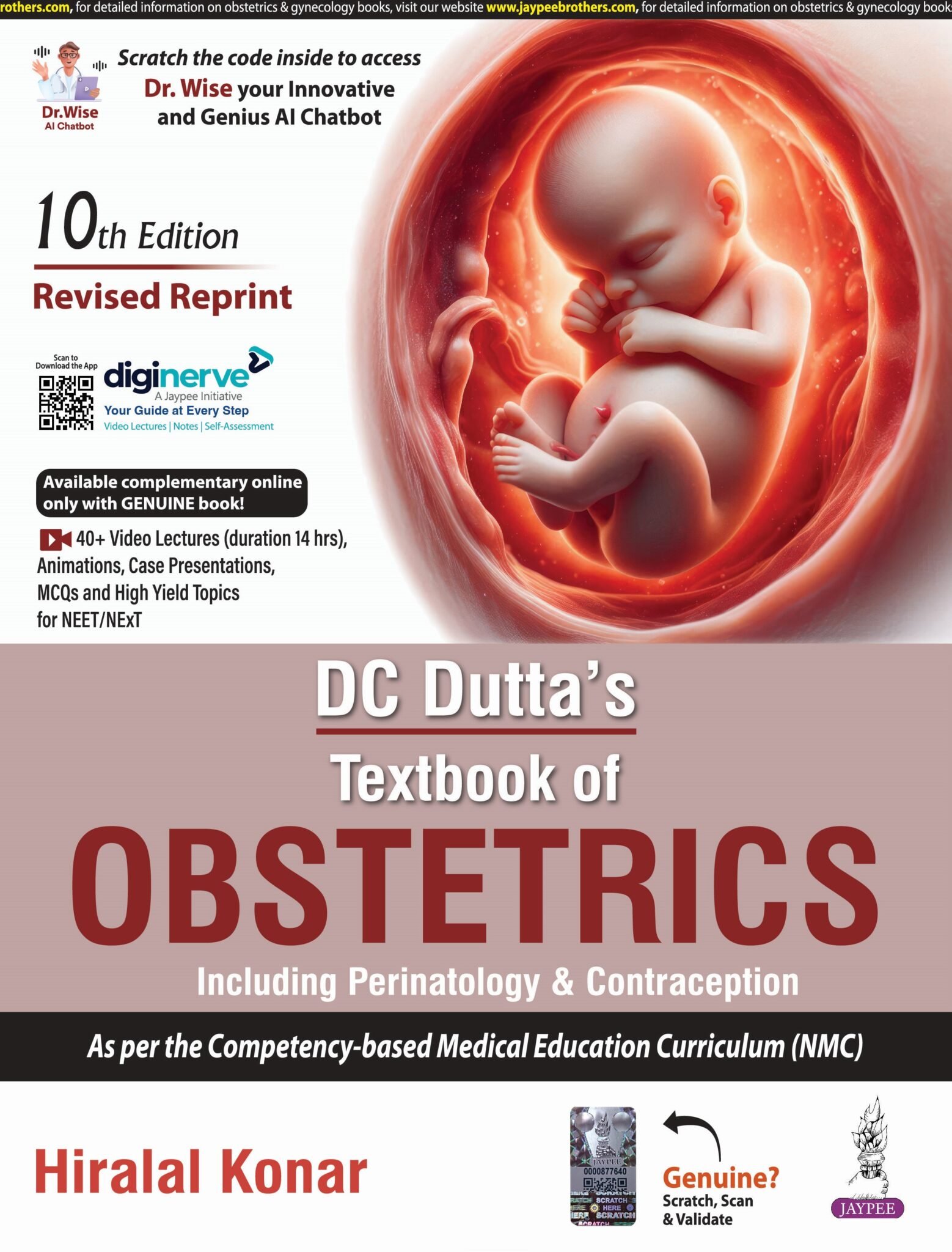 DC DUTTA’S TEXTBOOK OF OBSTETRICS INCLUDING PERINATOLOGY ...