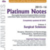 PLATINUM NOTES SURGICAL SCIENCES (2015-16) VOL.3