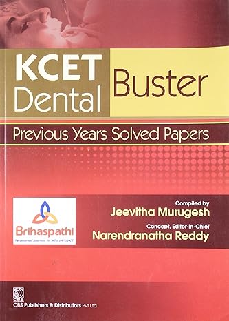 Kcet Dental Buster -Previous Years Solved Papers(Pb-2014)