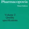 The International Pharmacopoeia 3Ed Vol 2 (Pb 1991)