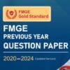 FMGE Previous Year Question Paper 2020-2024 (update version) 1/e 2024