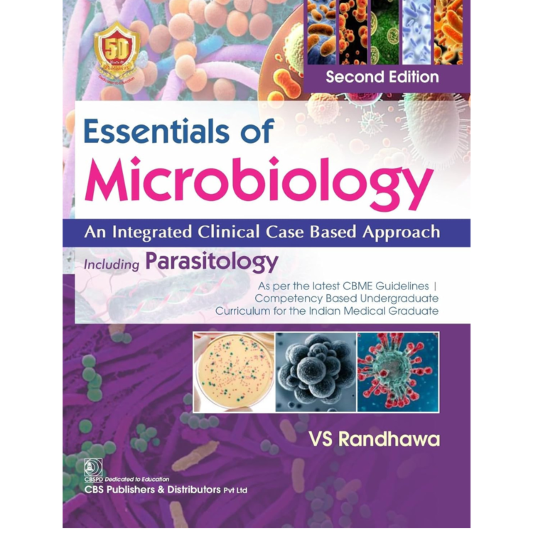 Essentials of Microbiology – An Integrated Clinical Case Based Approach including Parasitology 2/e 2024
