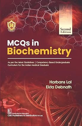 MCQS IN BIOCHEMISTRY 2ED (PB 2024)