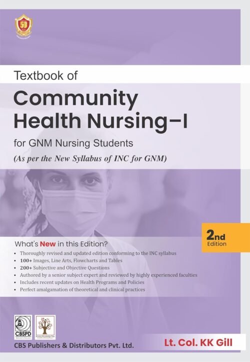 Share This Textbook of Community Health Nursing-I for GNM Nursing students