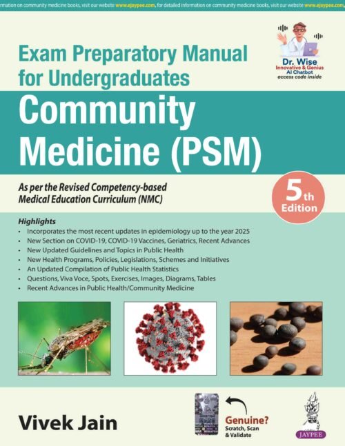 Share This Exam Preparatory Manual for Undergraduates: Community Medicine (PSM)