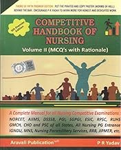 Share This COMPETITIVE HANDBOOK OF NURSING VOL-2 (MCQ'S WITH RATIONALE) 5th edition 2026